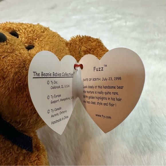 VTG| TY "Fuzz" Bear (1999) 🧸 - Picture 4 of 5